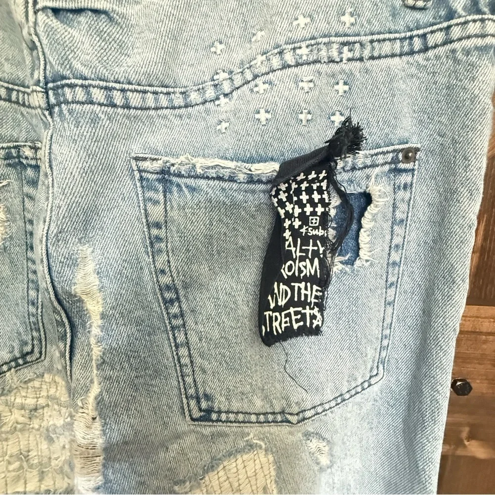 Ksubi Chitch Rattle Trash Distressed Jeans Men’s 34
